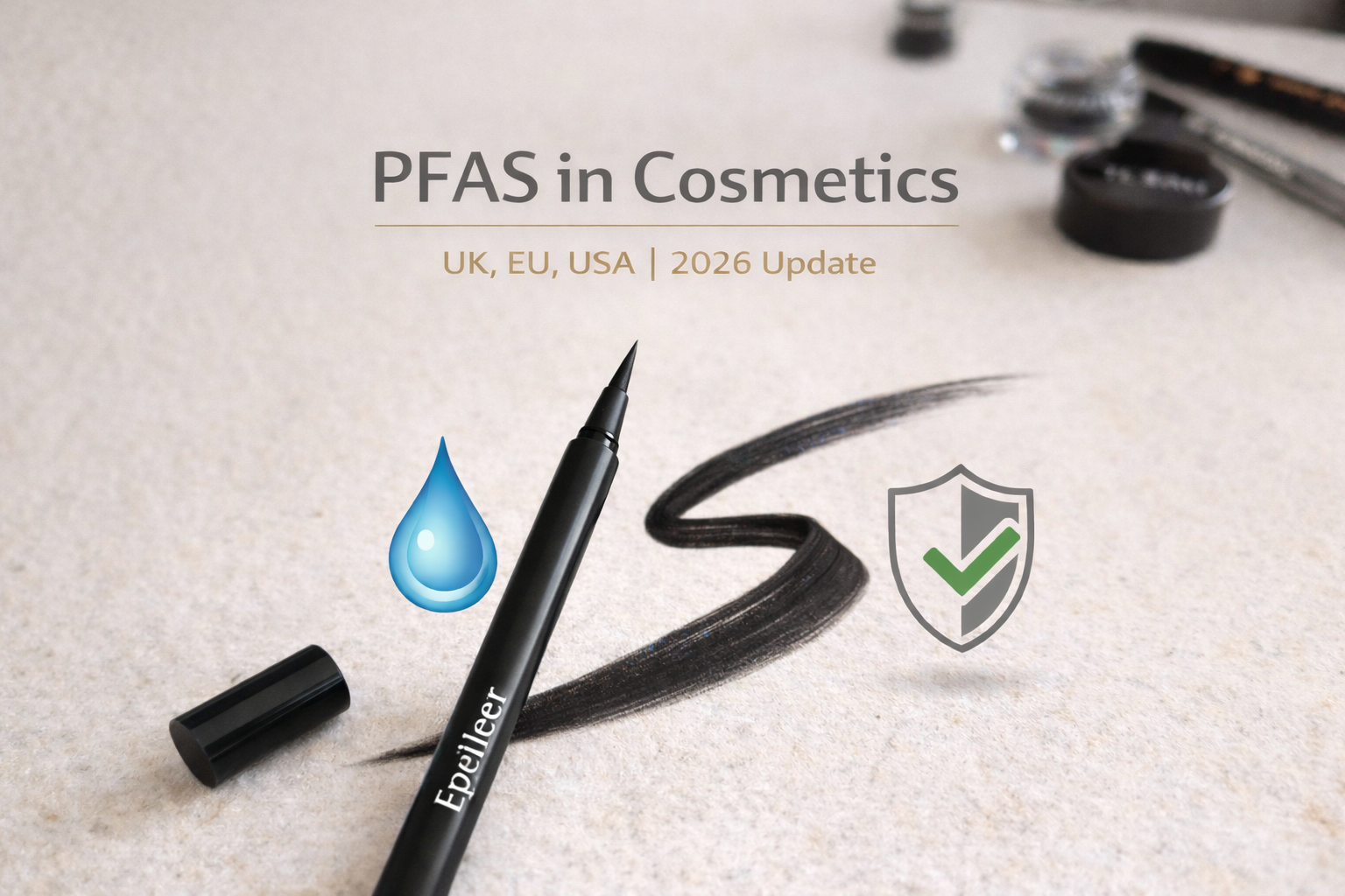 PFAS in cosmetics compliance update for UK, EU and USA brands, 2026